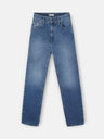 Pantalon sport denim tapered azul oscuro