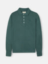Polo de manga comprida sport verde