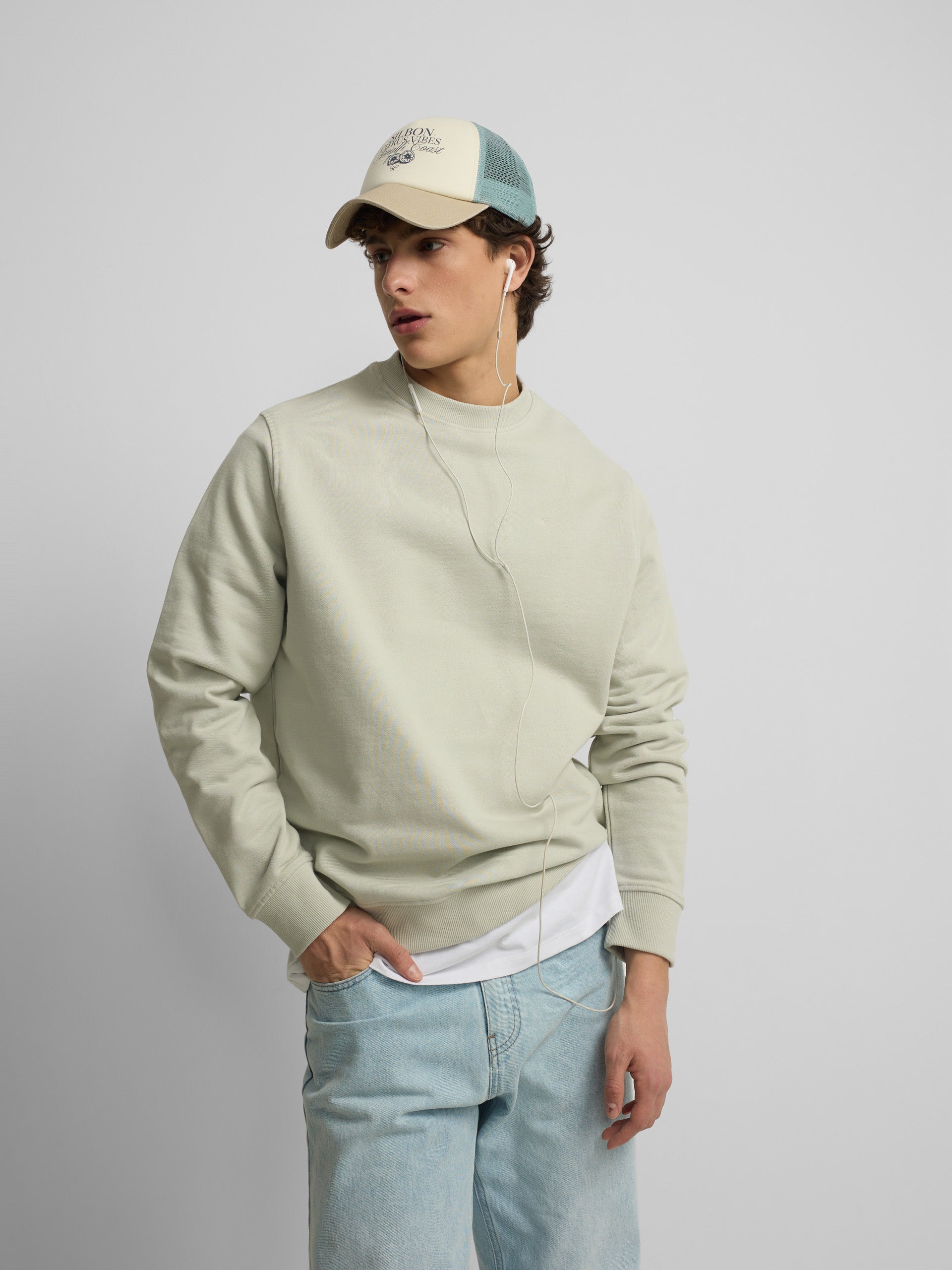 Sudadera Silbon summer verde claro