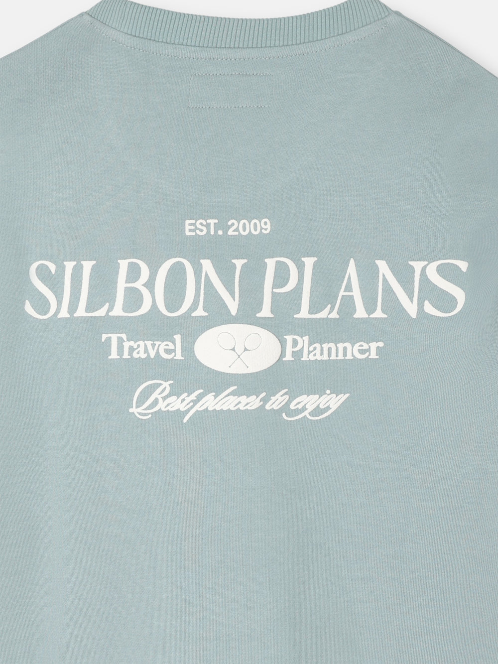 Sudadera relaxed fit plans verde gris