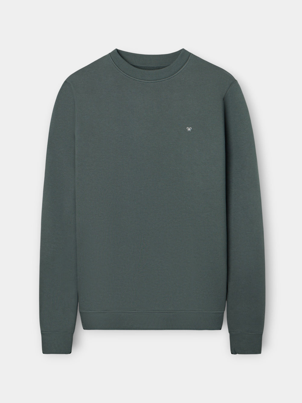 Silbon classics dark green sweatshirt