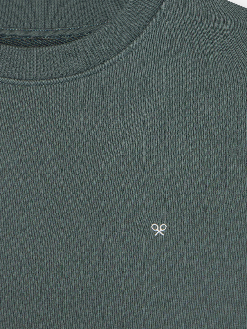 Silbon Classics dark green sweatshirt