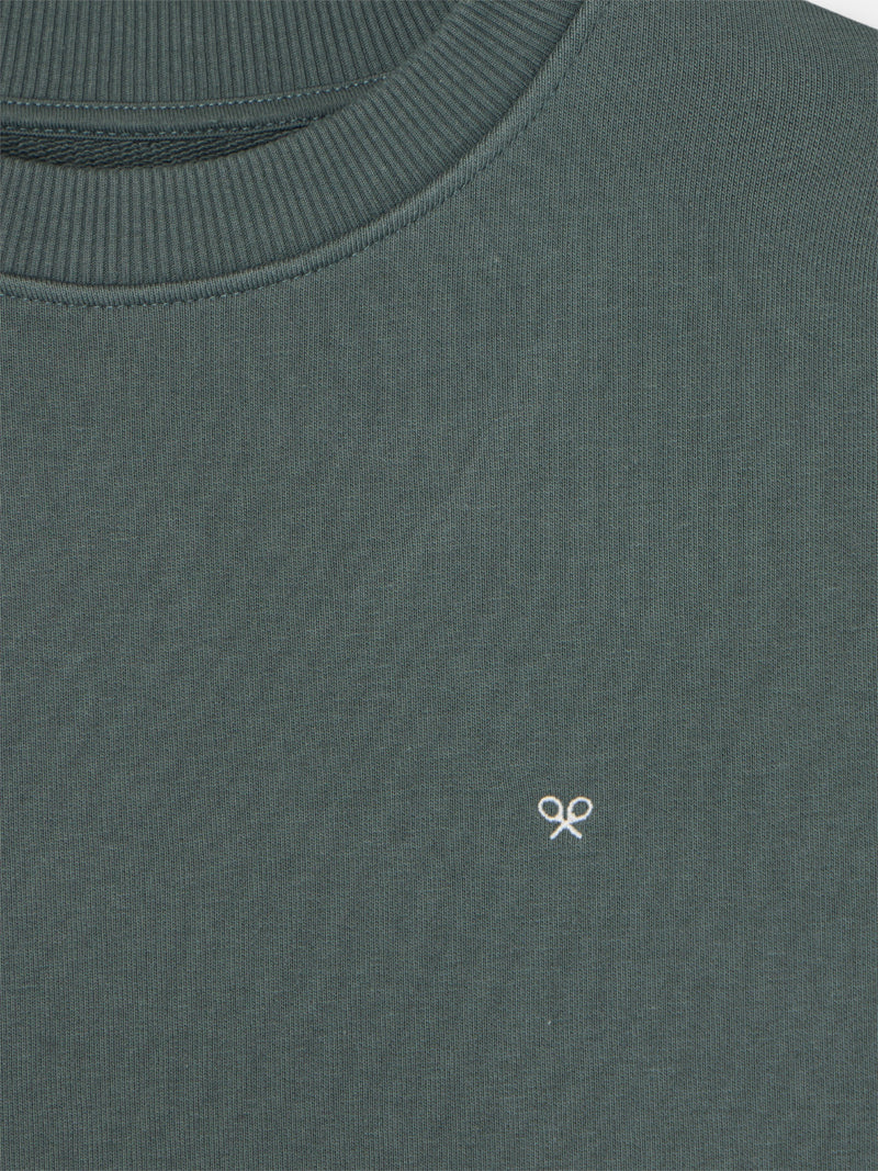 Silbon classics dark green sweatshirt