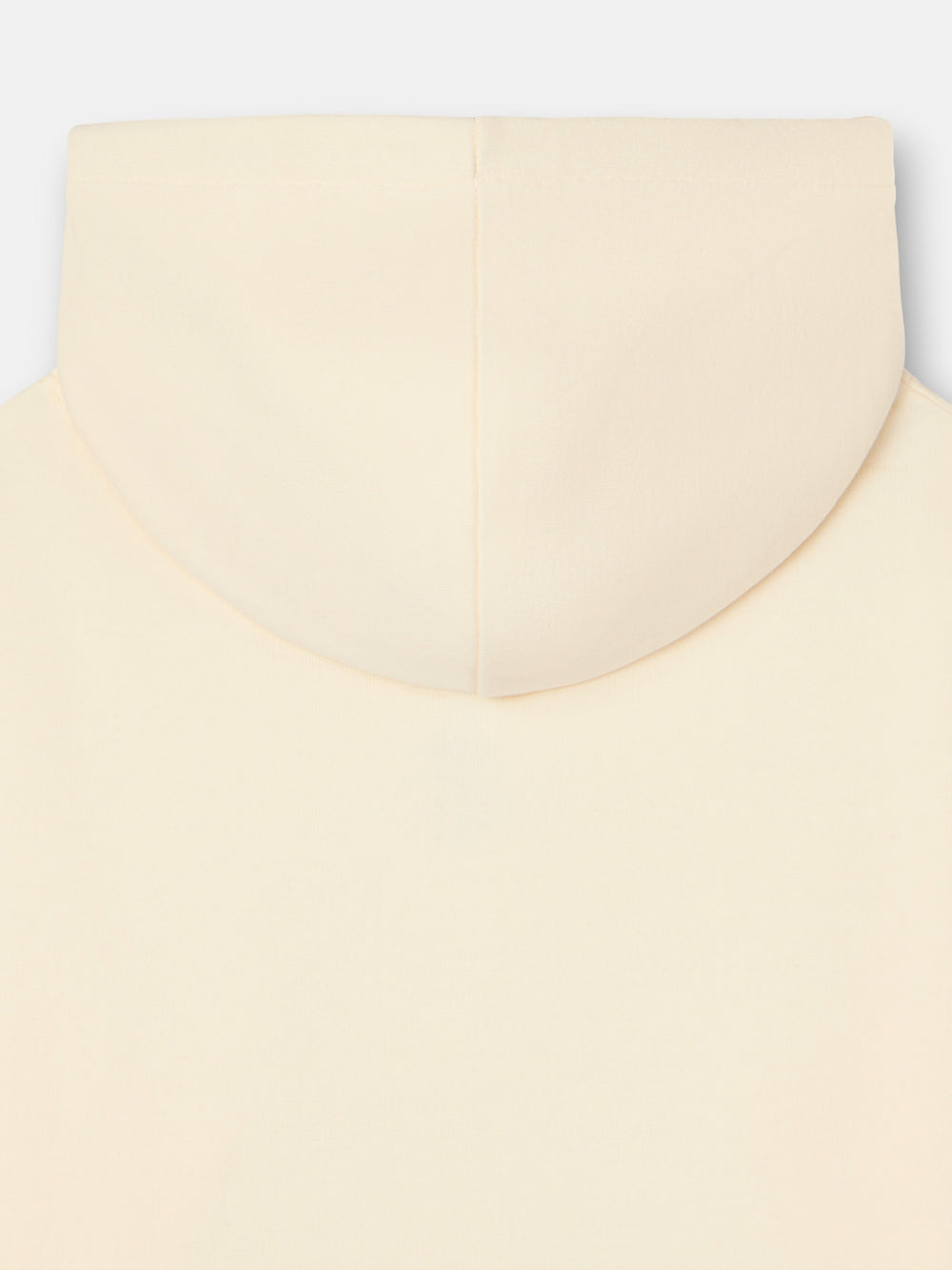 Sweatshirt com capuz Silbon raquete meia creme