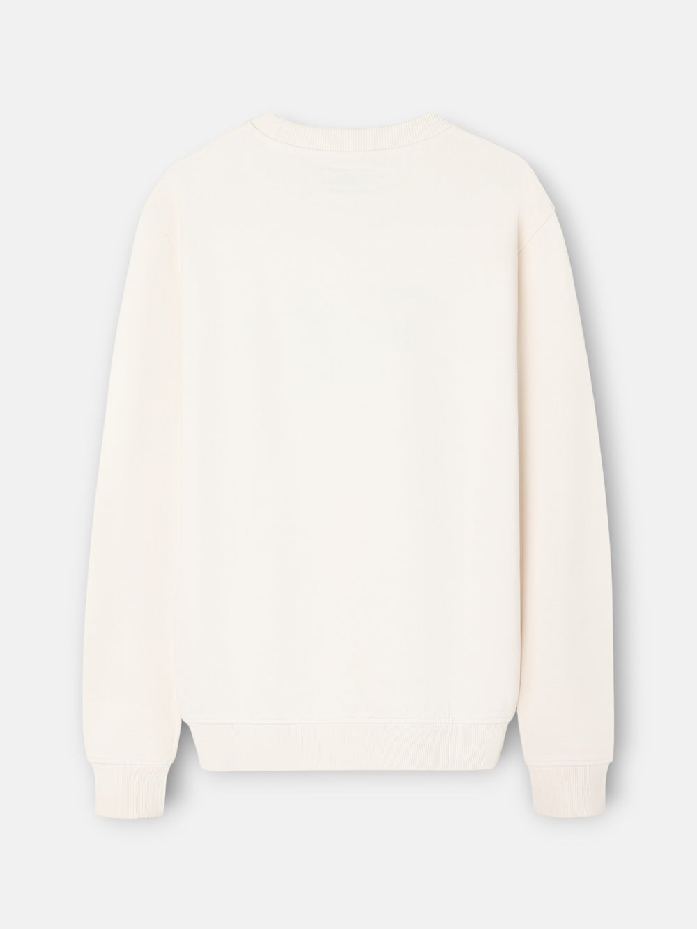 Sudadera Silbon bordado multicolor crema