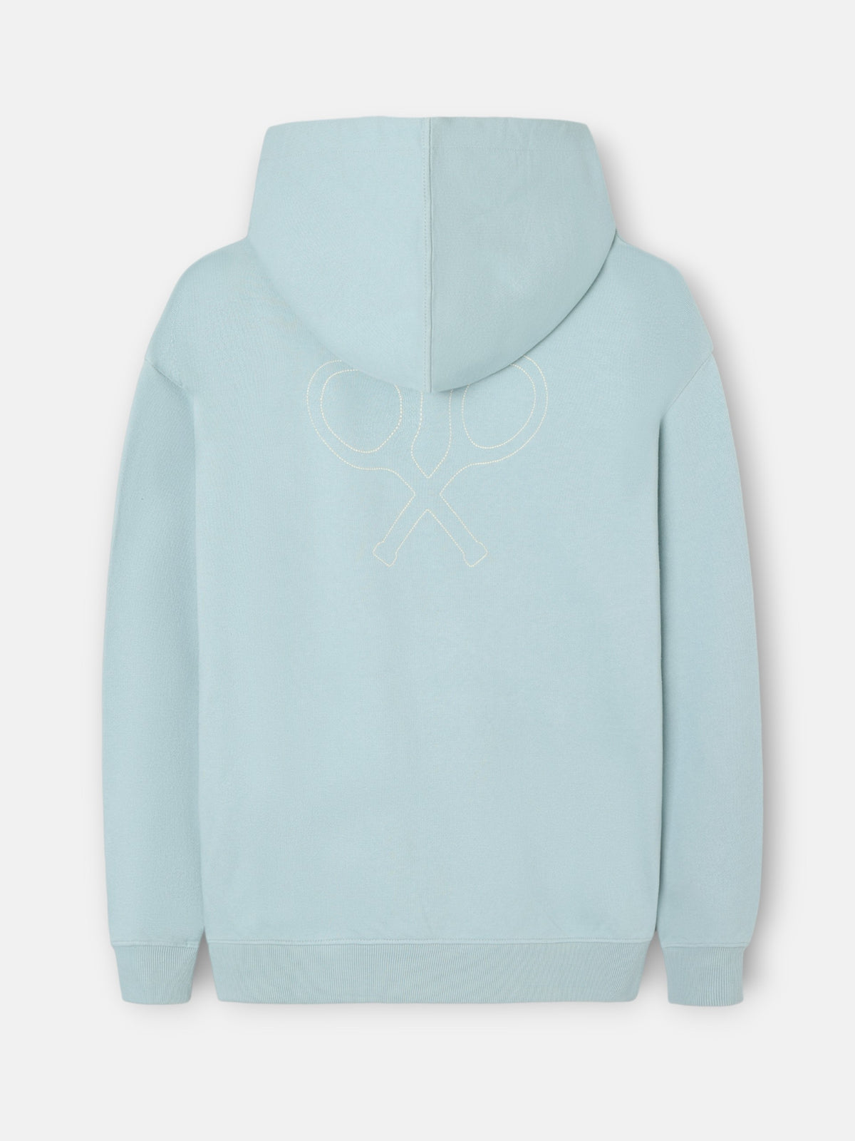 Relaxed fit hoodie sweatshirt no rules green grey