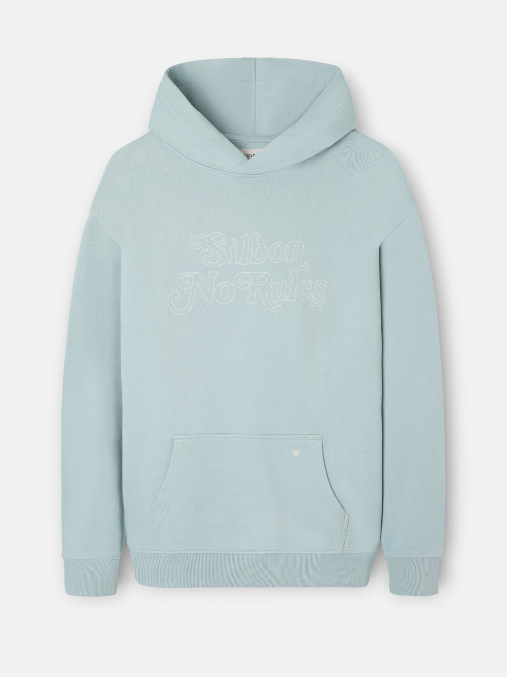 Sweatshirt relaxed fit hoodie no rules verde cinzento