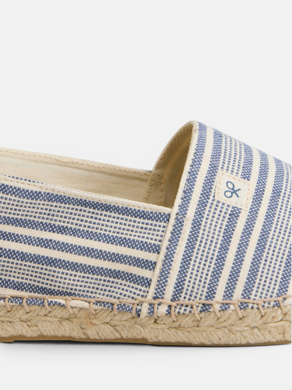 Alpargata rayas azul