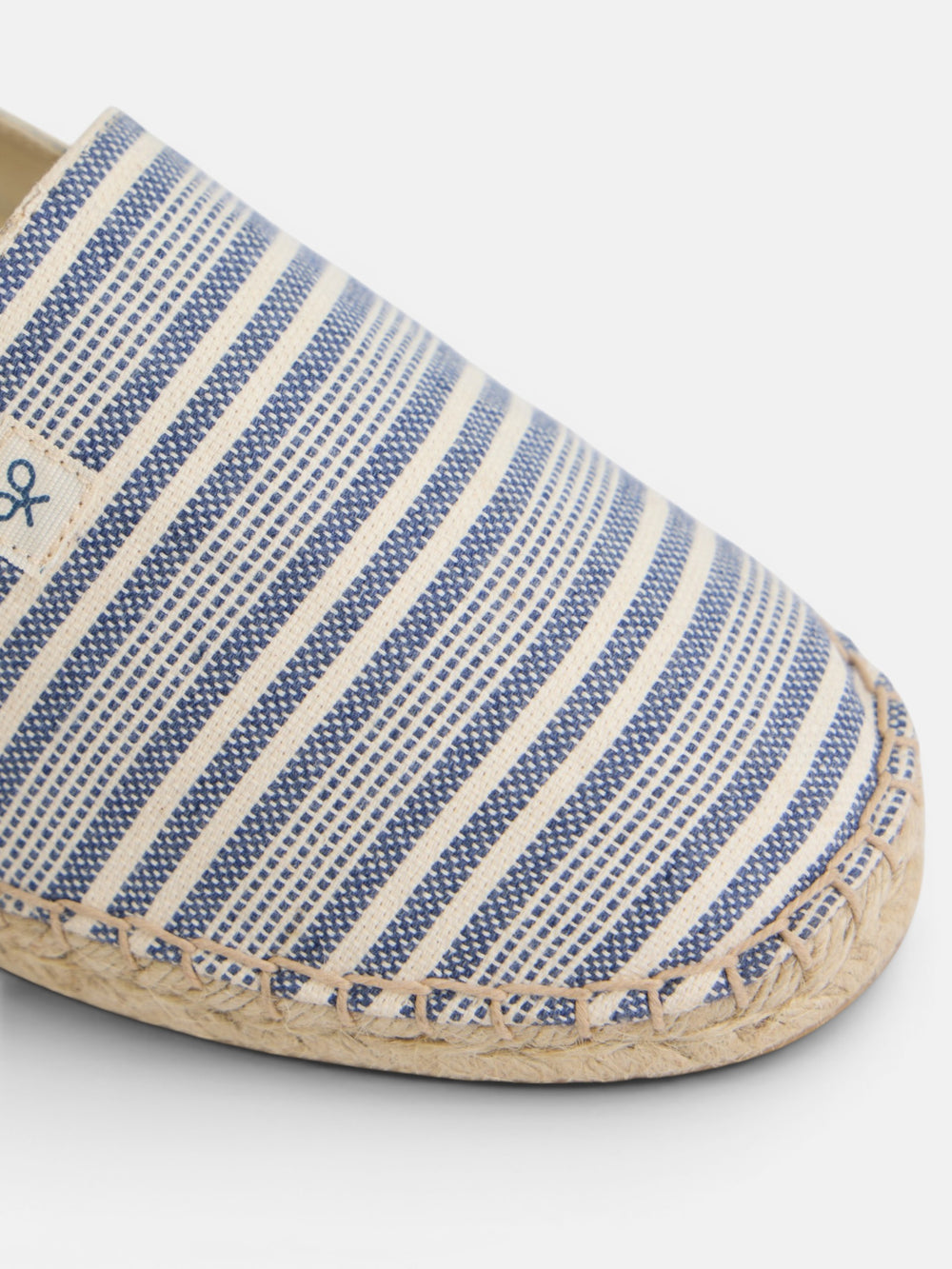 Alpargata rayas azul
