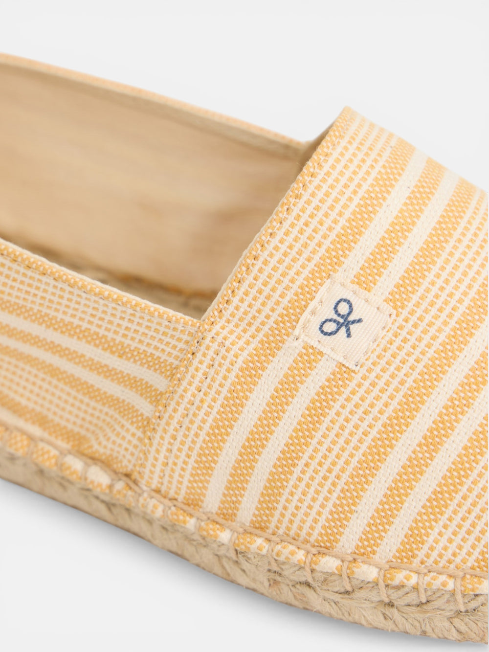 Alpargata rayas amarilla