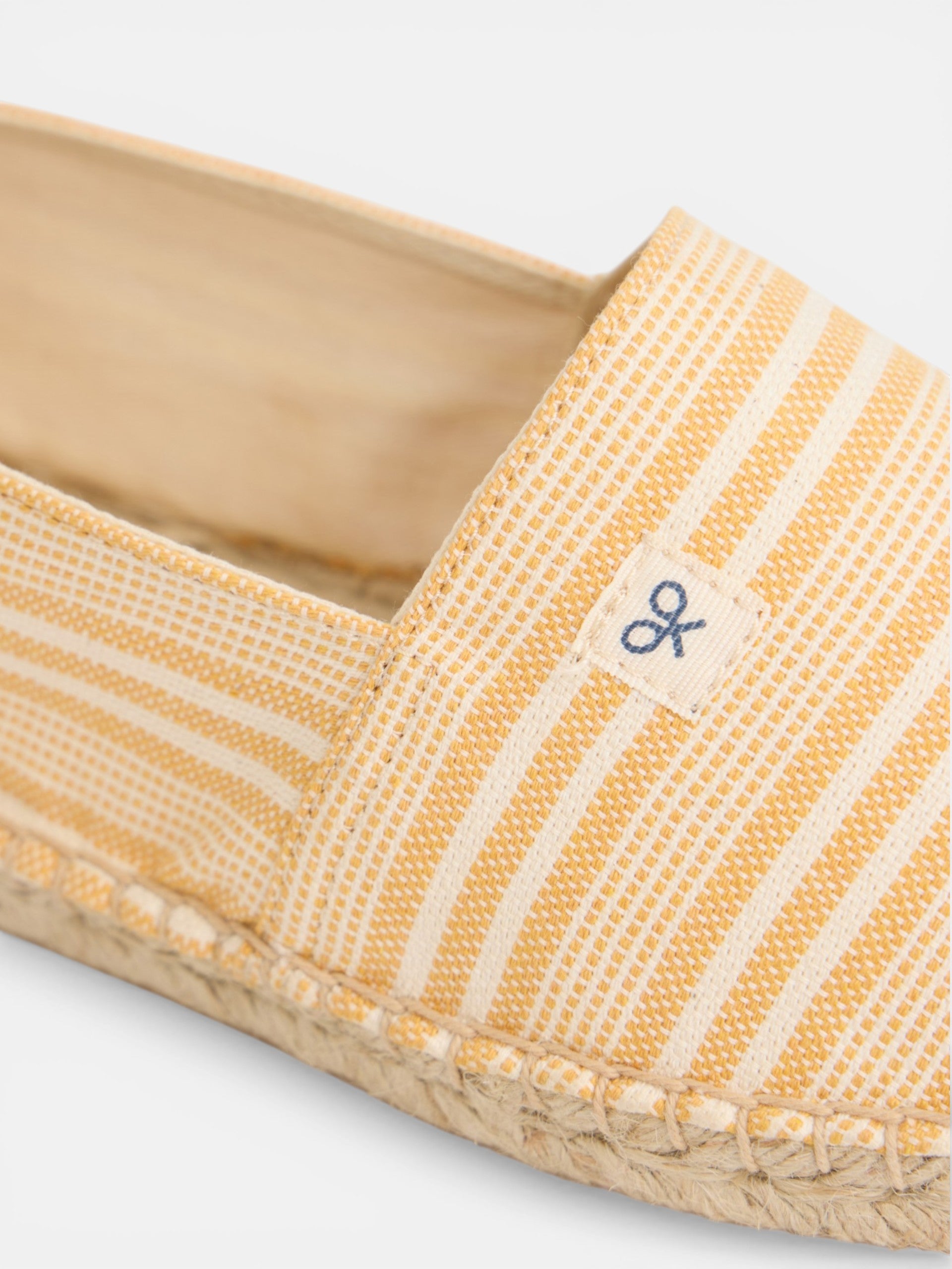 Alpargata rayas amarilla