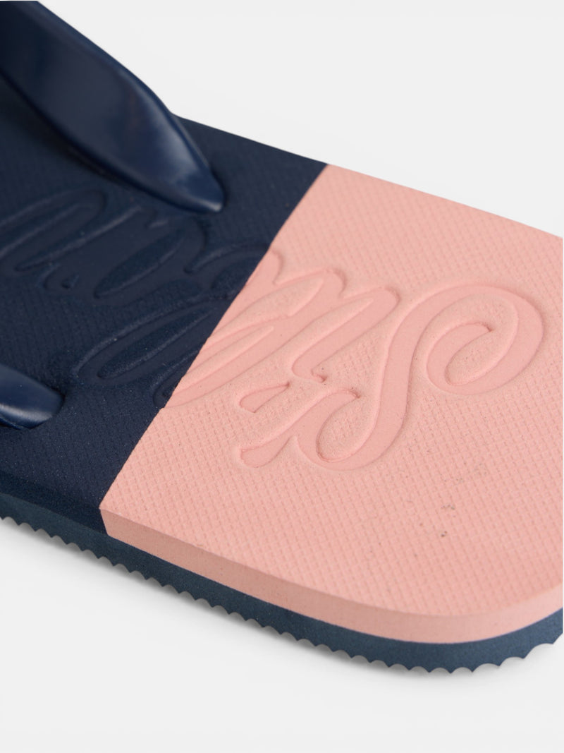 Tongs Waves roses