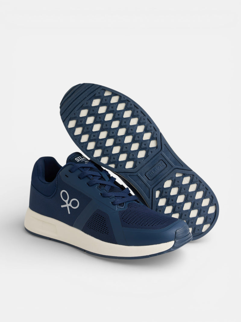 Baskets Slice Runner bleu marine