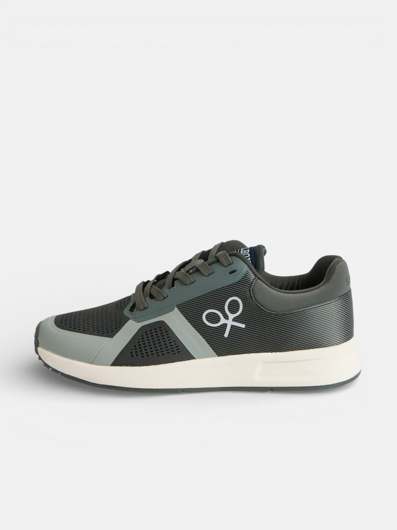 Ténis slice runner verde escuro