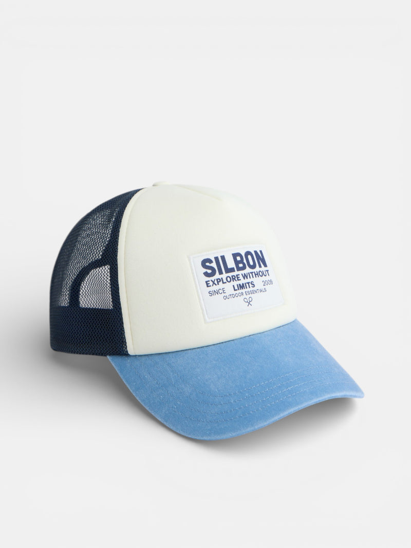 Gorra trucker limits azul