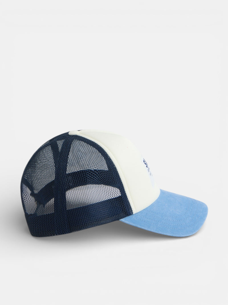 Gorra trucker limits azul