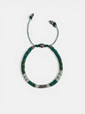 Pulseira cilindro raquete verde