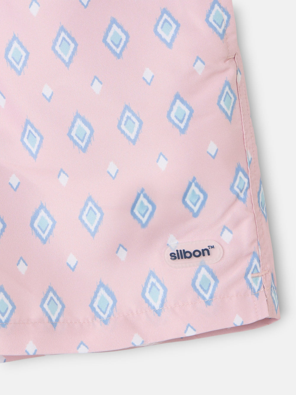 SB coral diamond pattern swimsuit