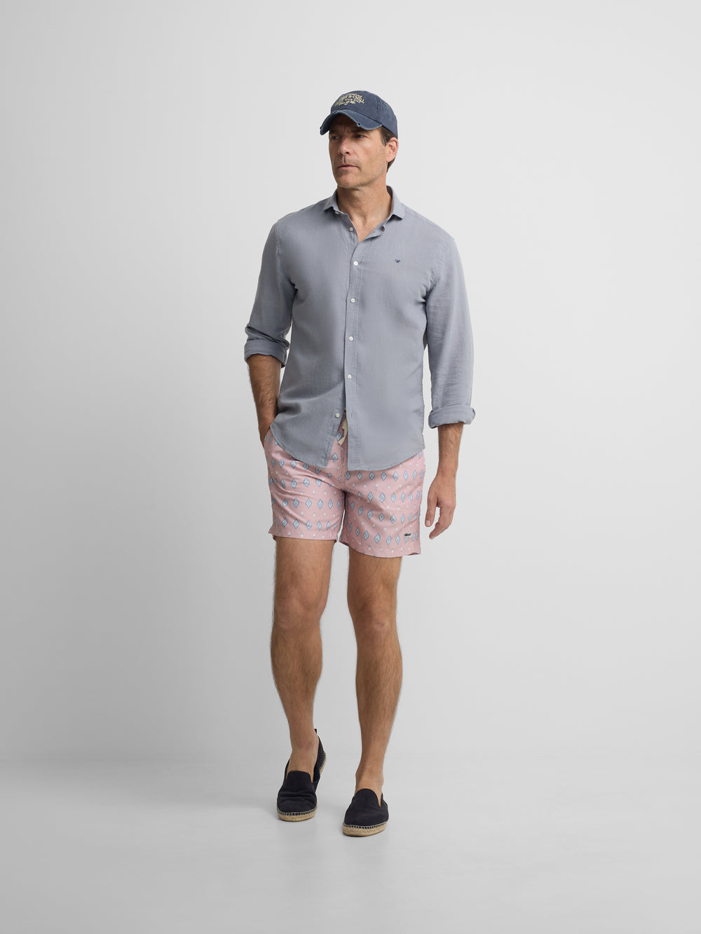 Bañador rombos SB coral