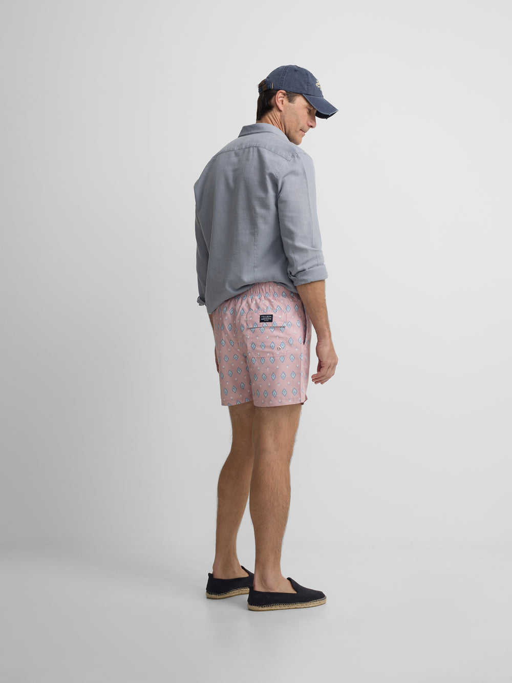 Bañador rombos SB coral