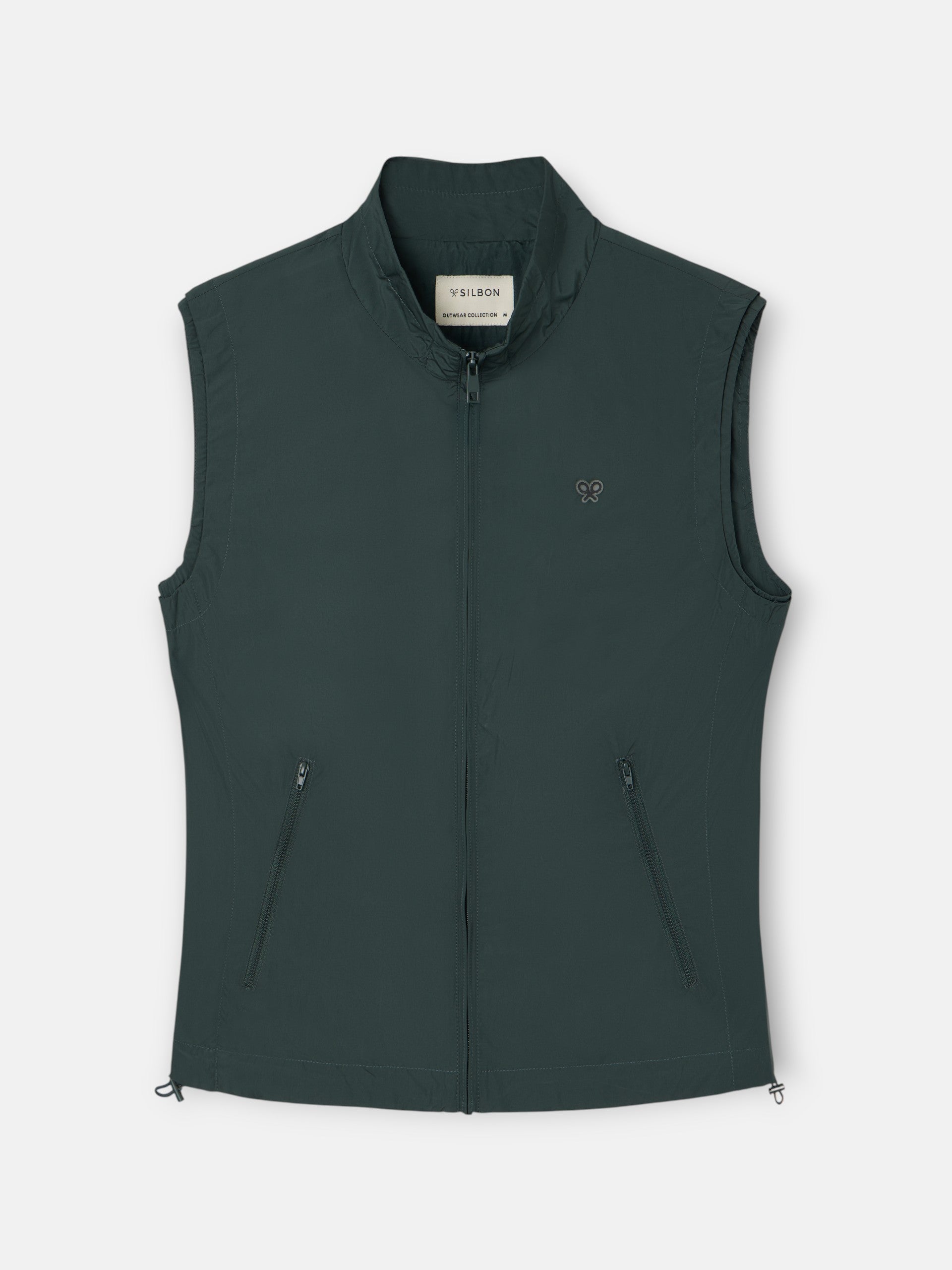 Green urban technical vest