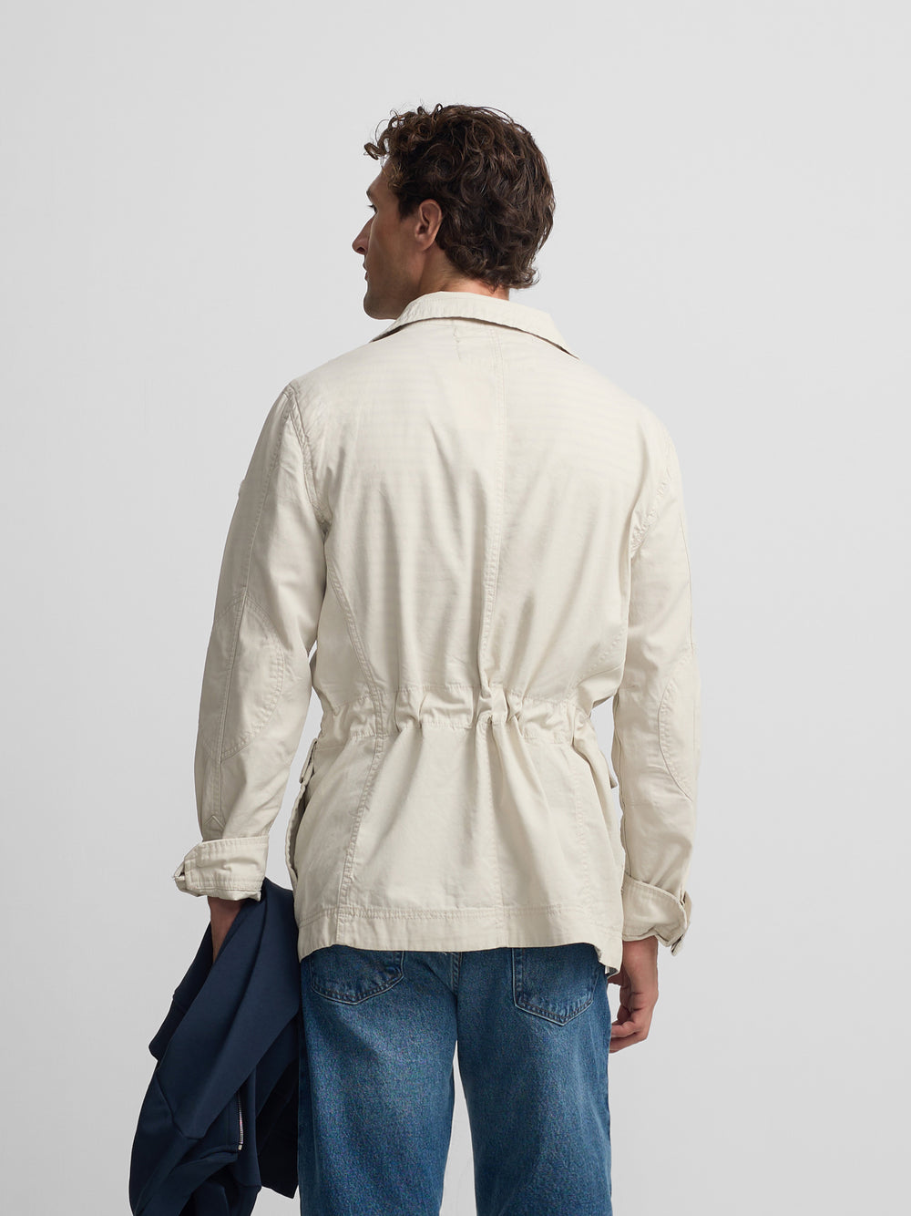 Parka à patchs de pierre