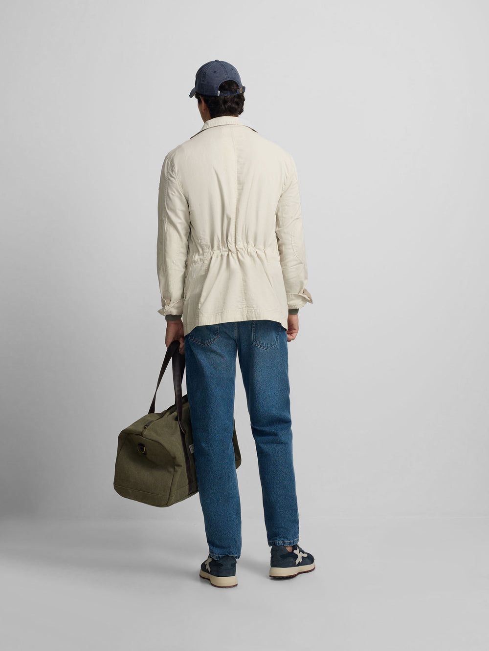 Parka à patchs de pierre