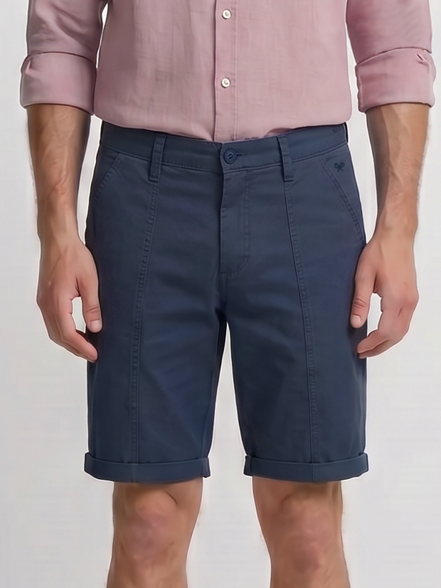 Bermuda ligne indigo