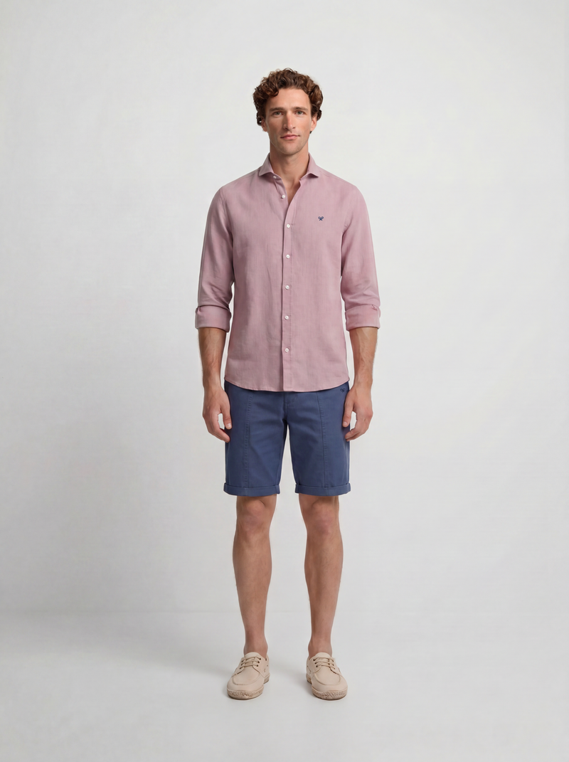 Bermuda ligne indigo