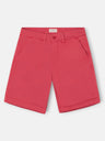 Classic coral Bermuda shorts