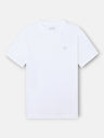 T-shirt raquetes lettering branca