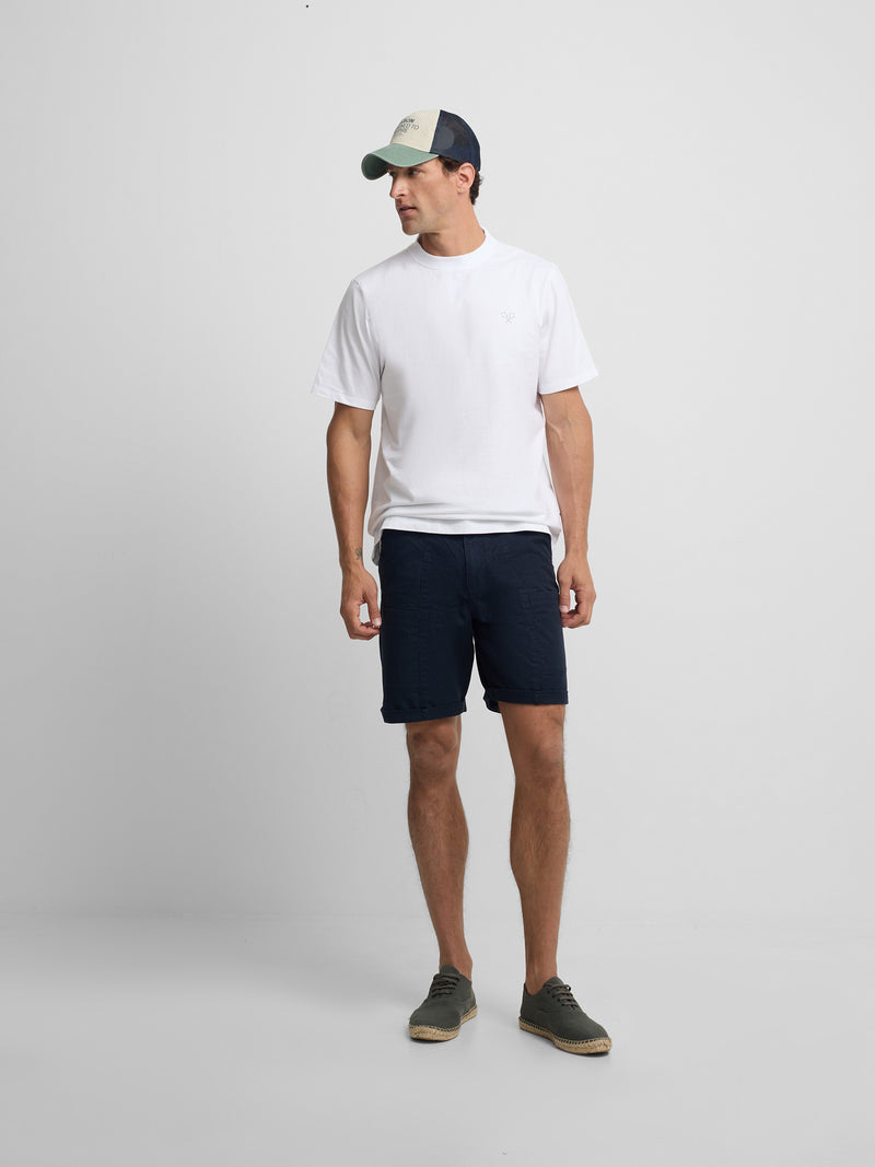 T-shirt blanche avec lettrage raquettes