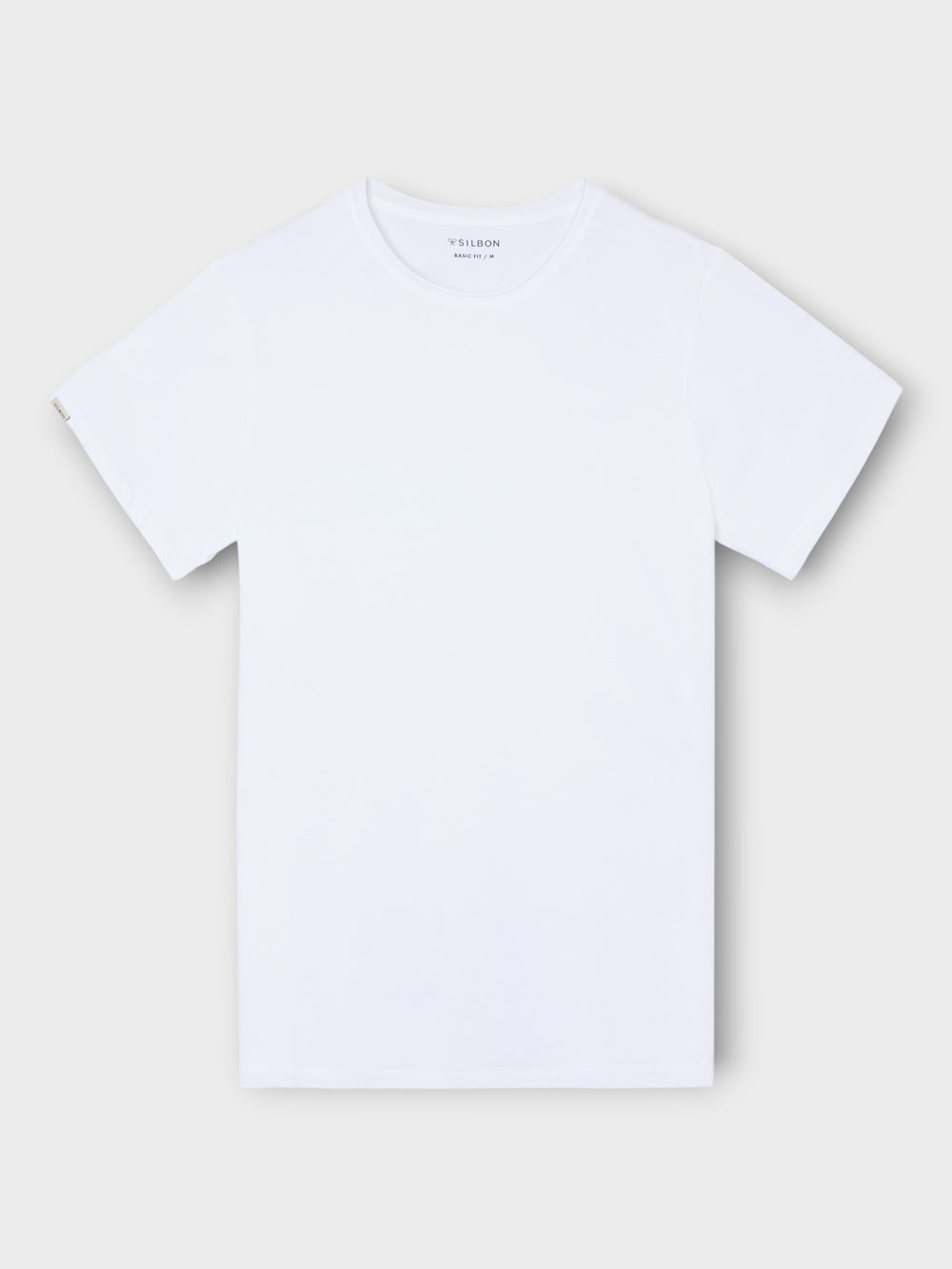 Camiseta cuello roll blanca