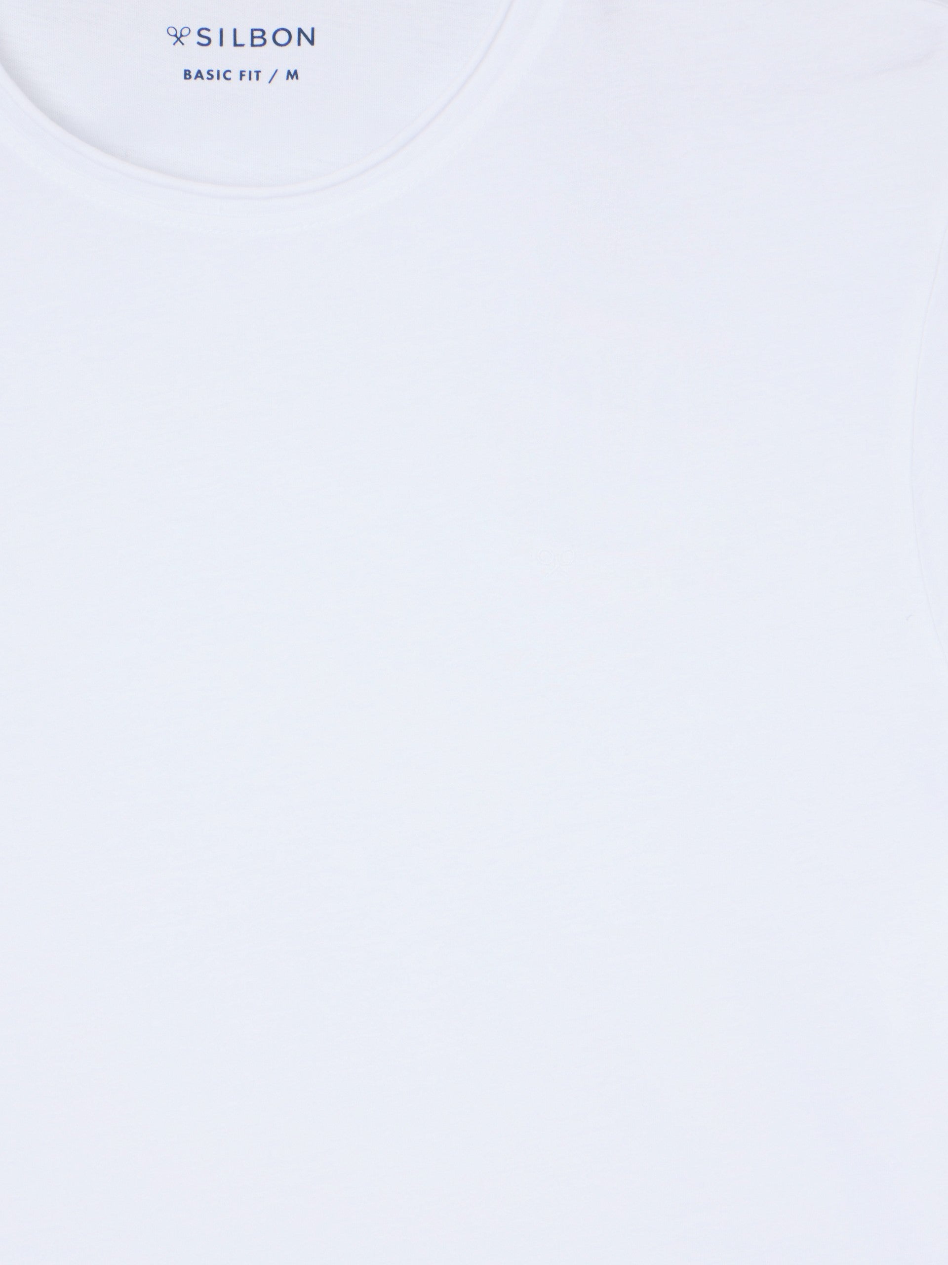 Camiseta cuello roll blanca