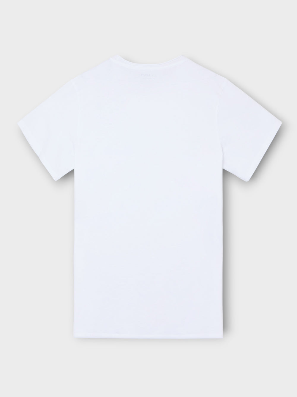 Camiseta cuello roll blanca