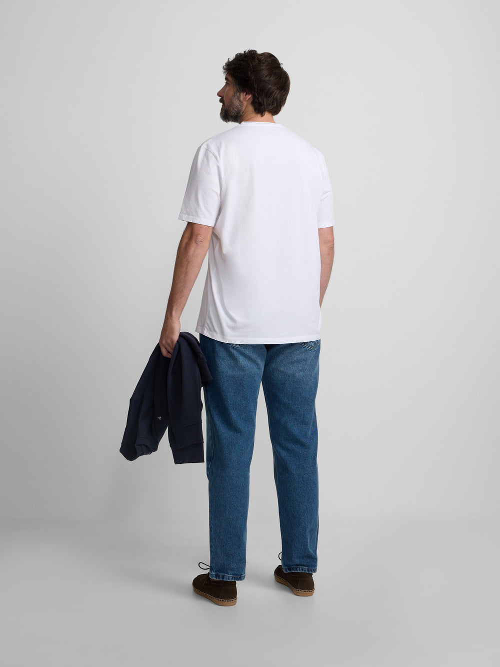 Camiseta cuello roll blanca