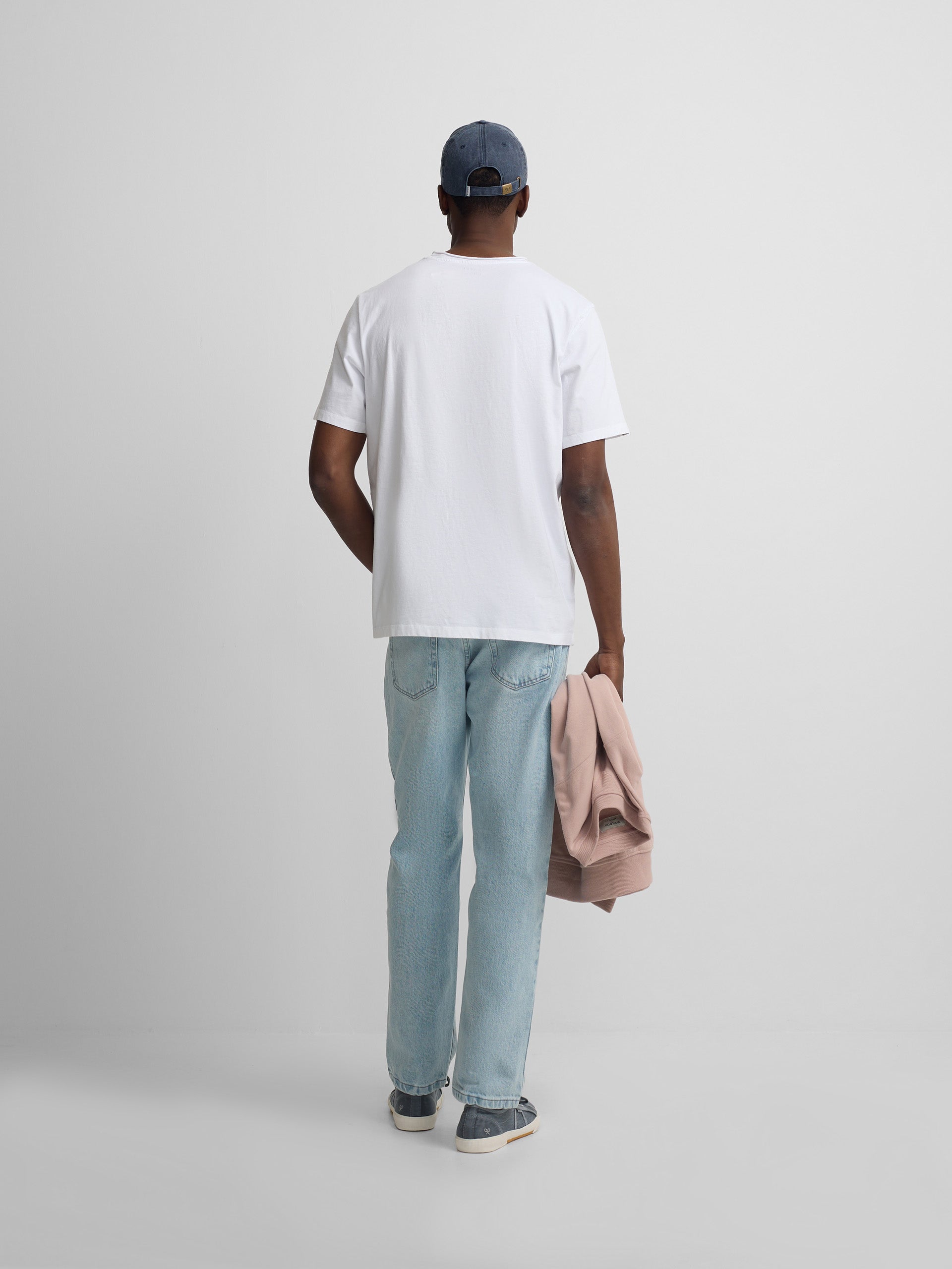 Camiseta cuello roll blanca