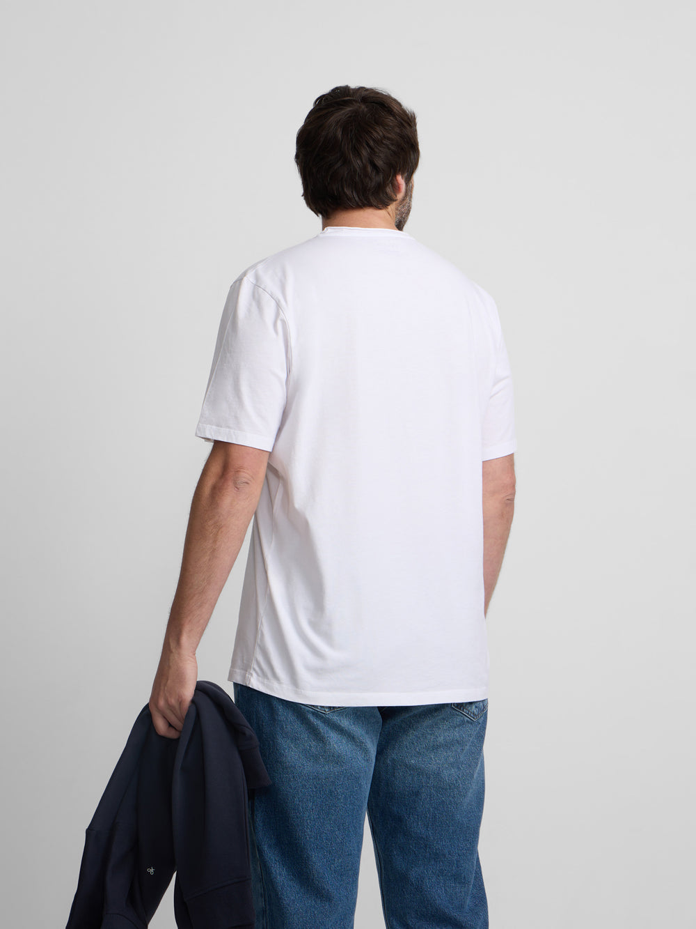 Camiseta cuello roll blanca
