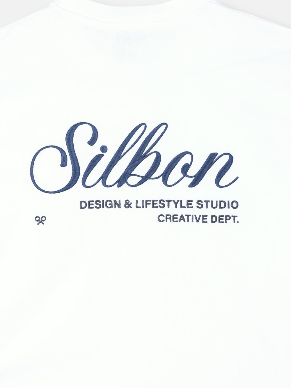 Camiseta Silbon creative dept blanco