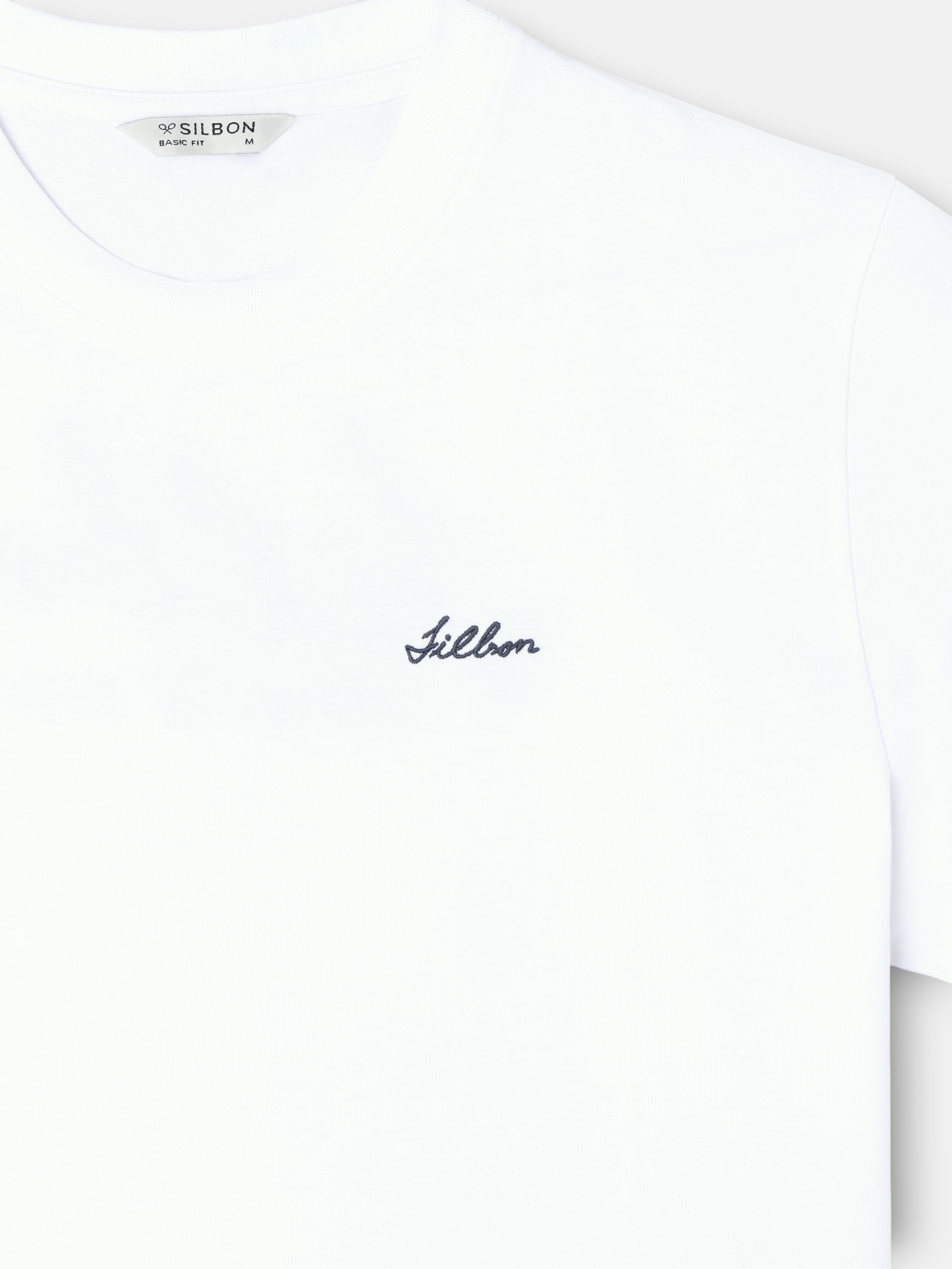 Camiseta hotel bleu blanca