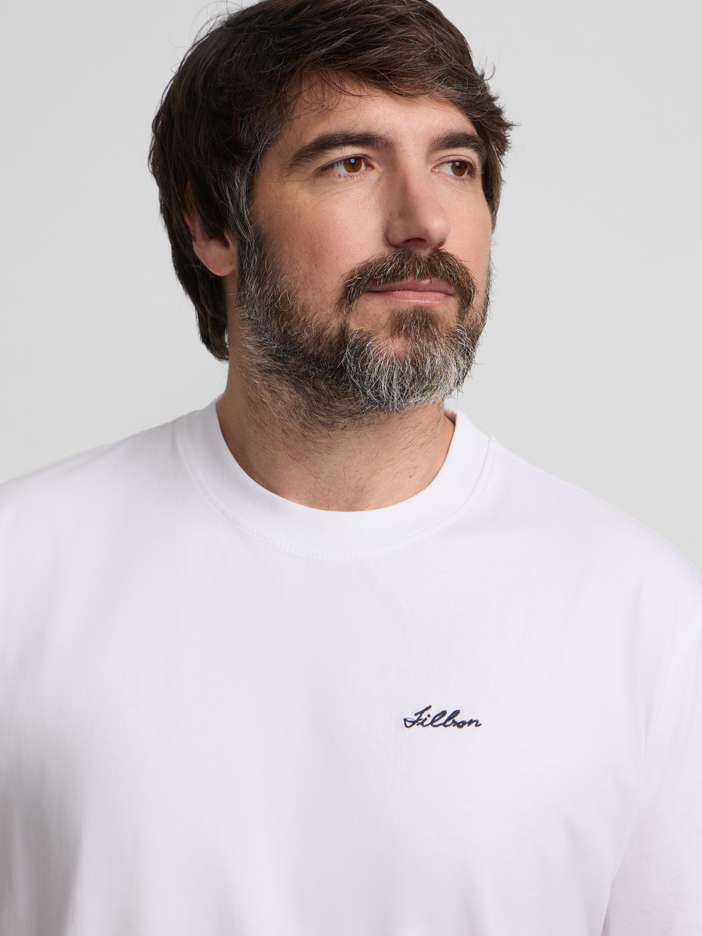 Camiseta hotel bleu blanca