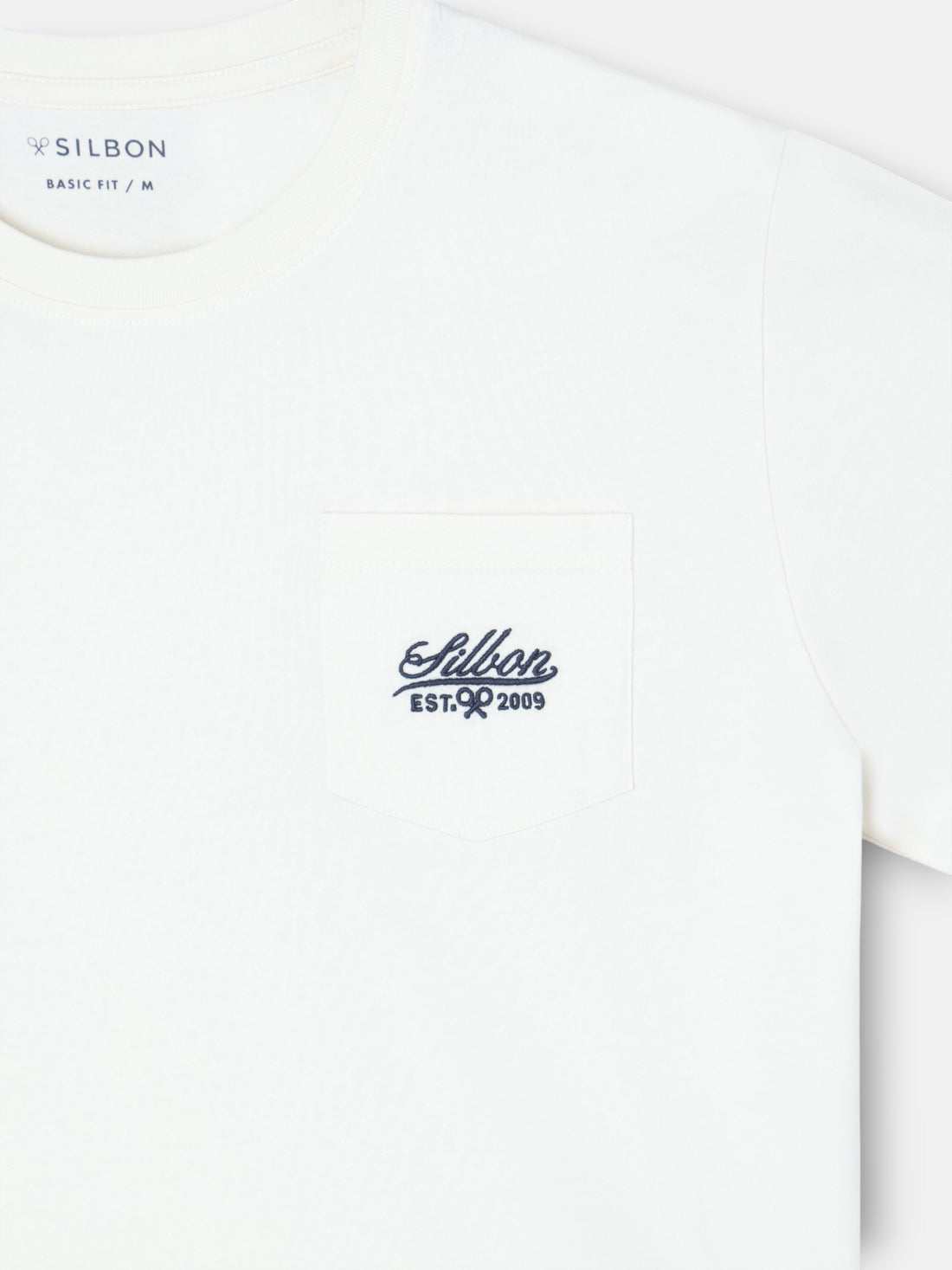 Camiseta bolsillo garmet dye blanco