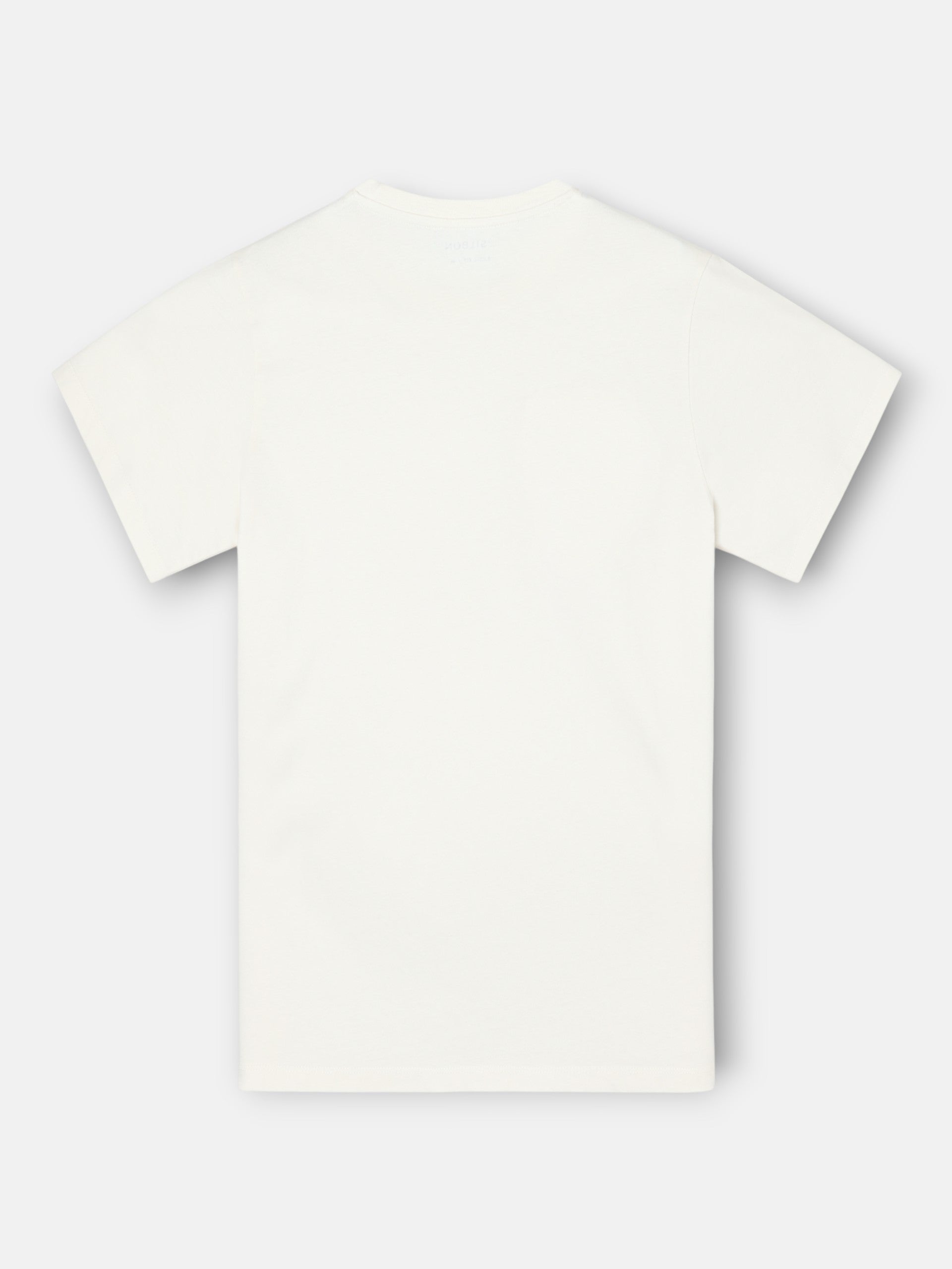 Camiseta bolsillo garmet dye blanco