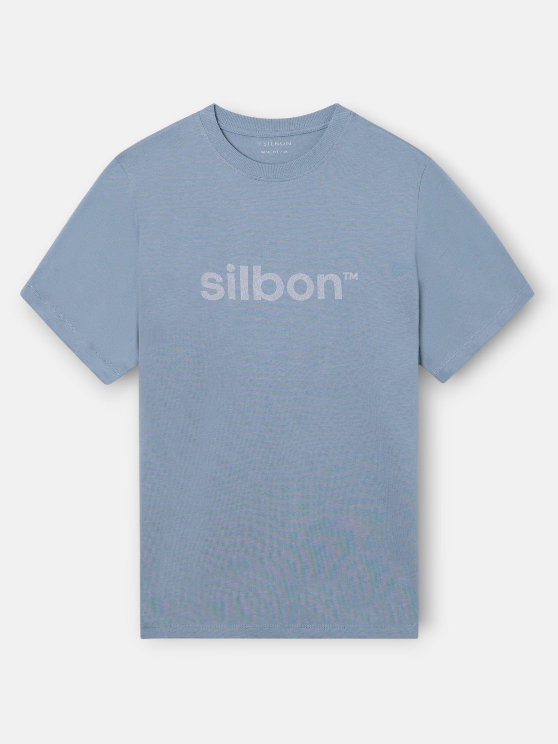 Camiseta Silbon flock azul índigo