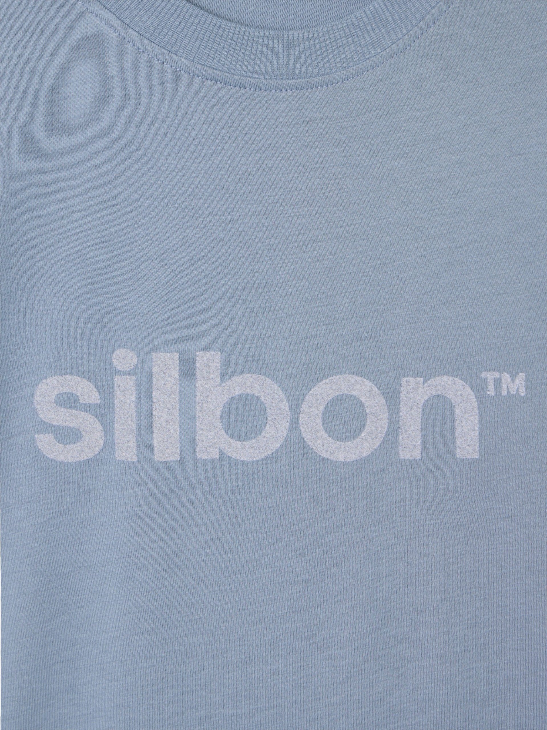 Camiseta Silbon flock azul índigo