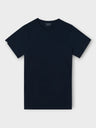 Navy blue turtleneck t-shirt