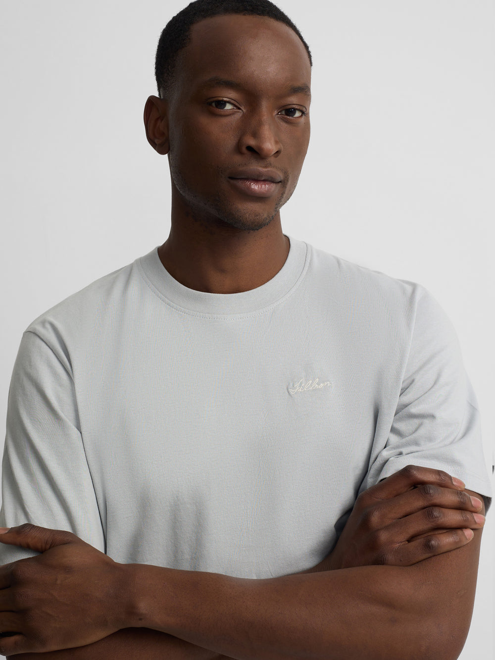 Camiseta hotel bleu gris azul