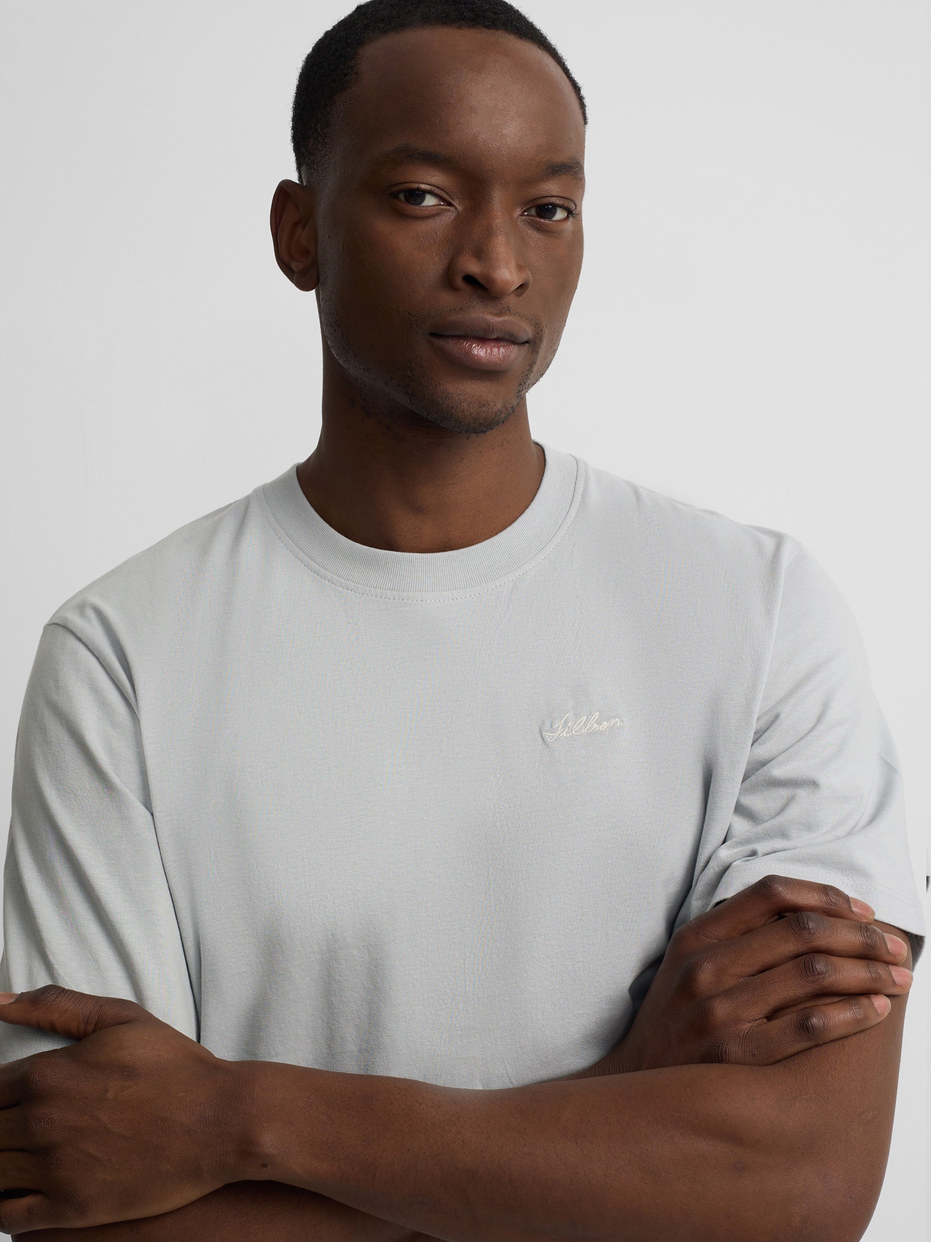 Camiseta hotel bleu gris azul