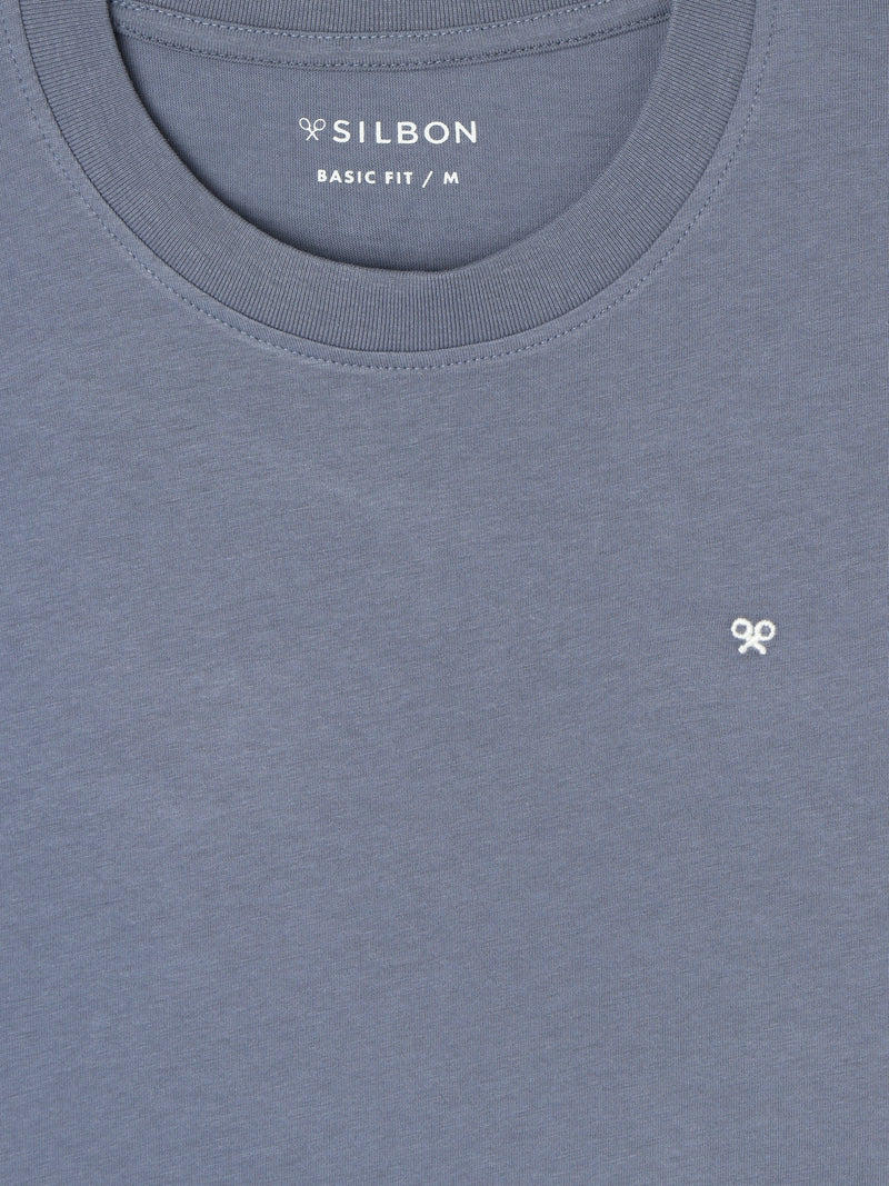 T-shirt de luxe bateau bleu indigo