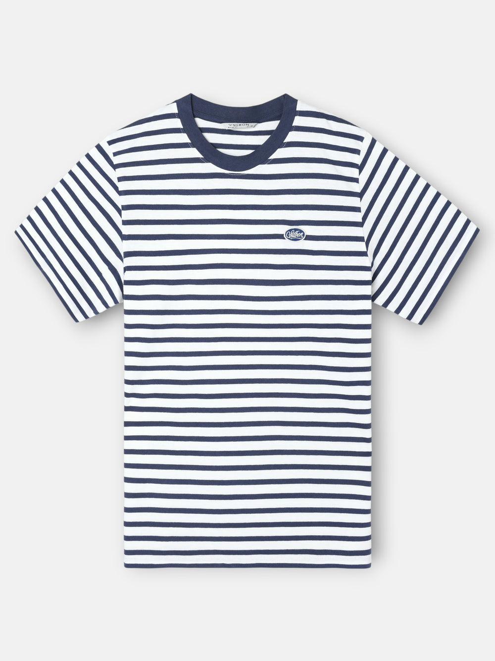 Camiseta rustica rayas azul marino